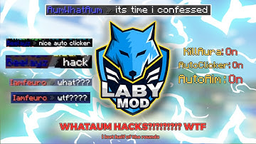 blocksmc bridge with labymod but i get hackusated