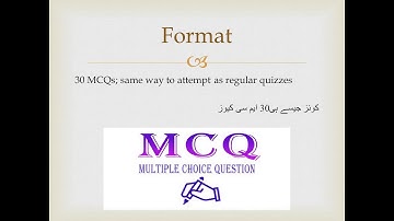 Grand quiz (VU help)