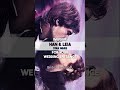 Star Wars Han & Leia Wedding Entrance