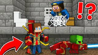 Mikey And Jj Escape From Superhero Prison Challenge  In Minecraft Maizen