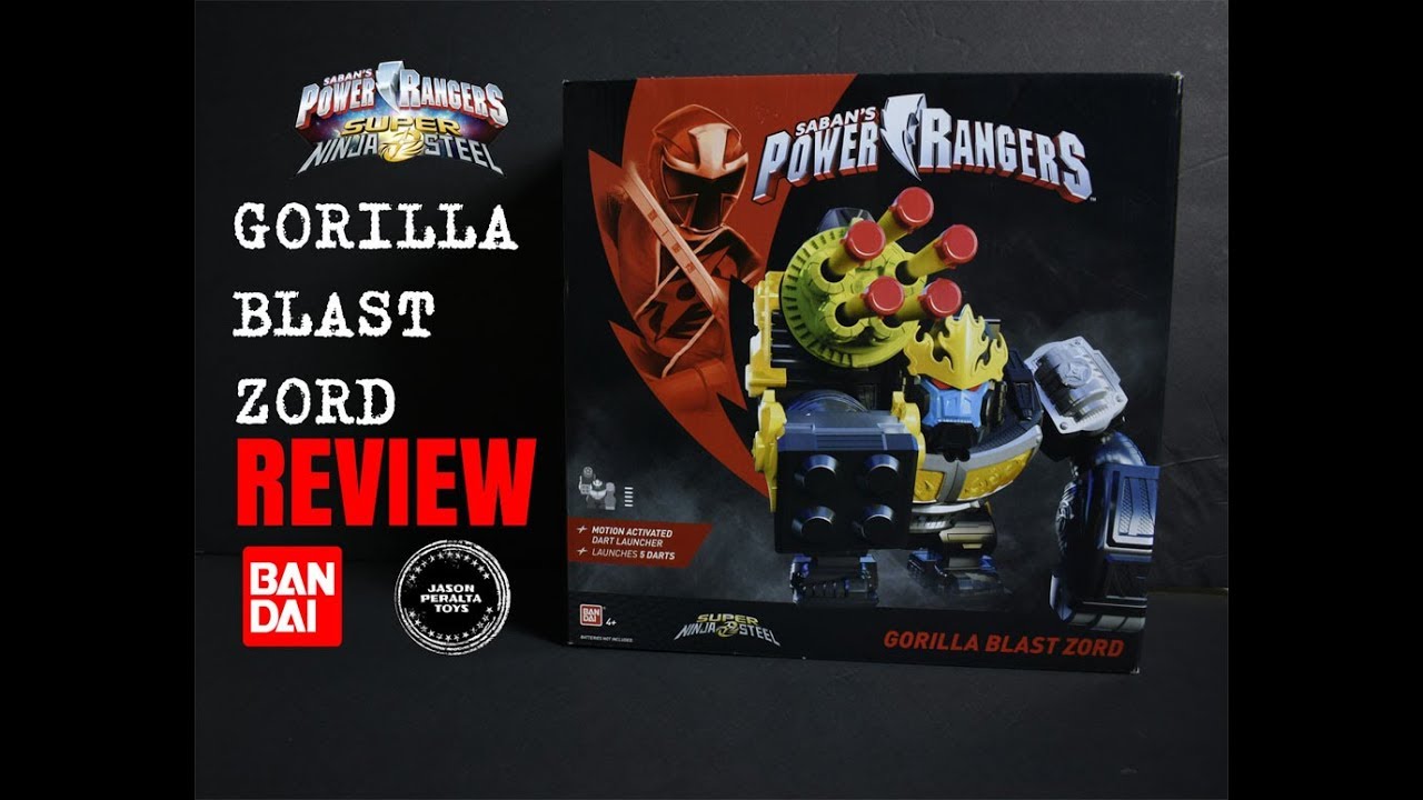 power rangers gorilla blast zord