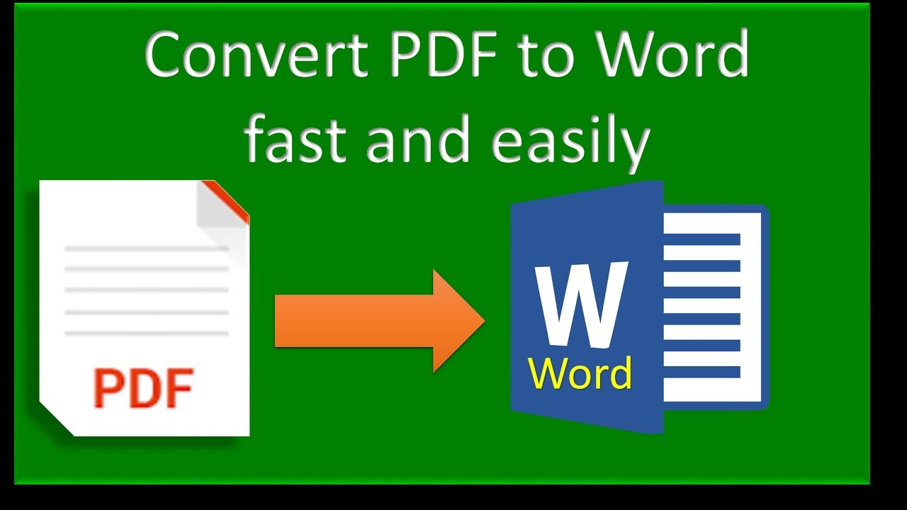 Convert Pdf To Words Online Easy And Best Way To Convert Any Pdf File