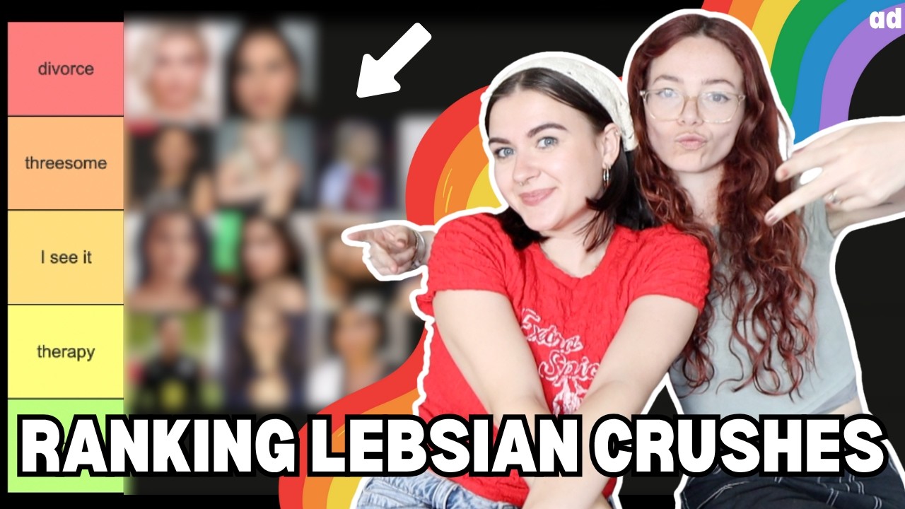 Жены-лесбиянки оценивают увлечение друг друга знаменитостями