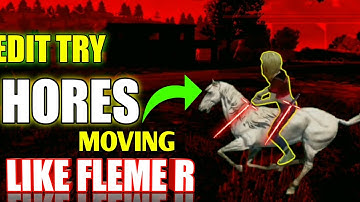EDIT HORES MOVING LIKE FLAME R FREE FIRE NEW VIDEO || FREE FIRE VIDEO EDITING