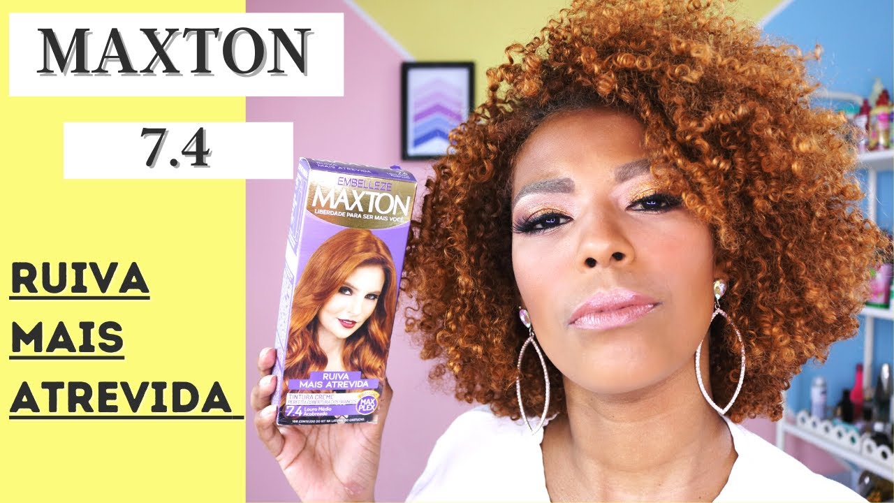 7.4 RUIVA MAIS ATREVIDA MAXTON PARA NEGRAS