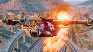 Plane Crashes With Dummies 13  BeamNg Drive