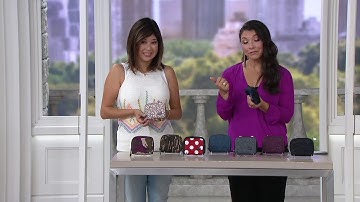 Lug Small Accordion Wallet with RFID - Splits on QVC