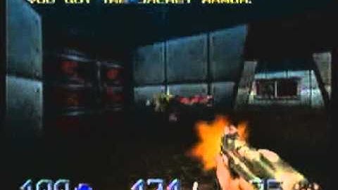 Quake II walkthrough (Hard, All secrets/enemies) E1M3 Intelligence Center