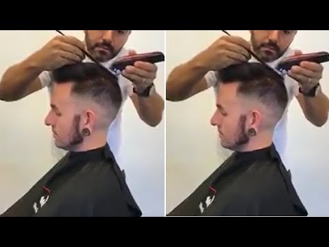 Men's haircut with clippers - Men's Haircut Tutorial - YouTube