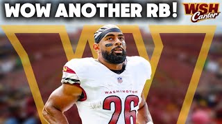 🚨BREAKING: Washington Commanders ARE RE-SIGNING RB Jeremy Mcnichols!