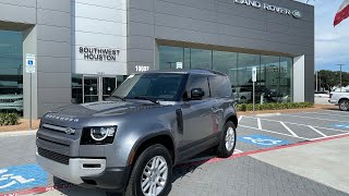 Career Overview New 2023 Land Rover Defender 90 S in Eiger Grey