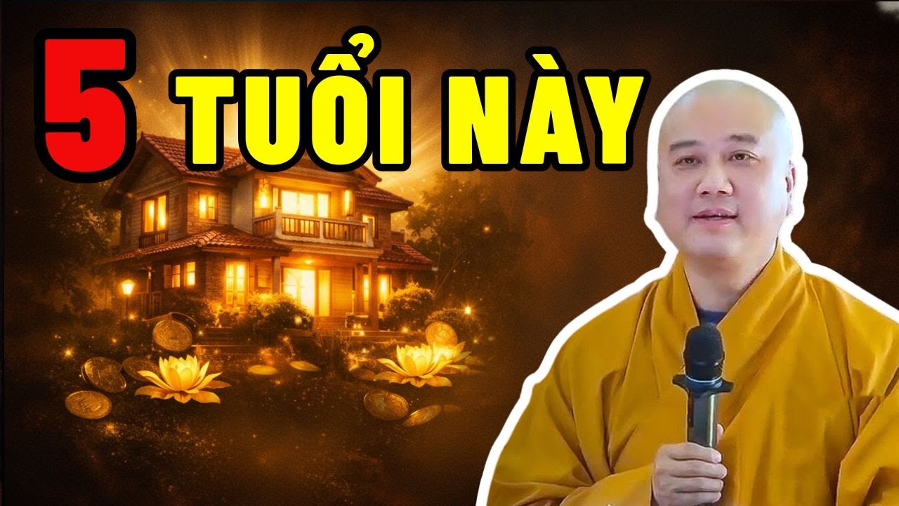 Thầy Pháp Hòa Chia Sẻ: Phụ Nữ 5 Tuổi Này Hậu Vận Cực Giàu, Phước Lộc Đầy Nhà