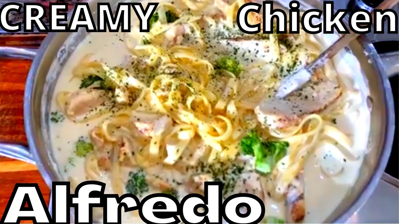 How To Make Delicious Chicken Alfredo Pasta YouTube
