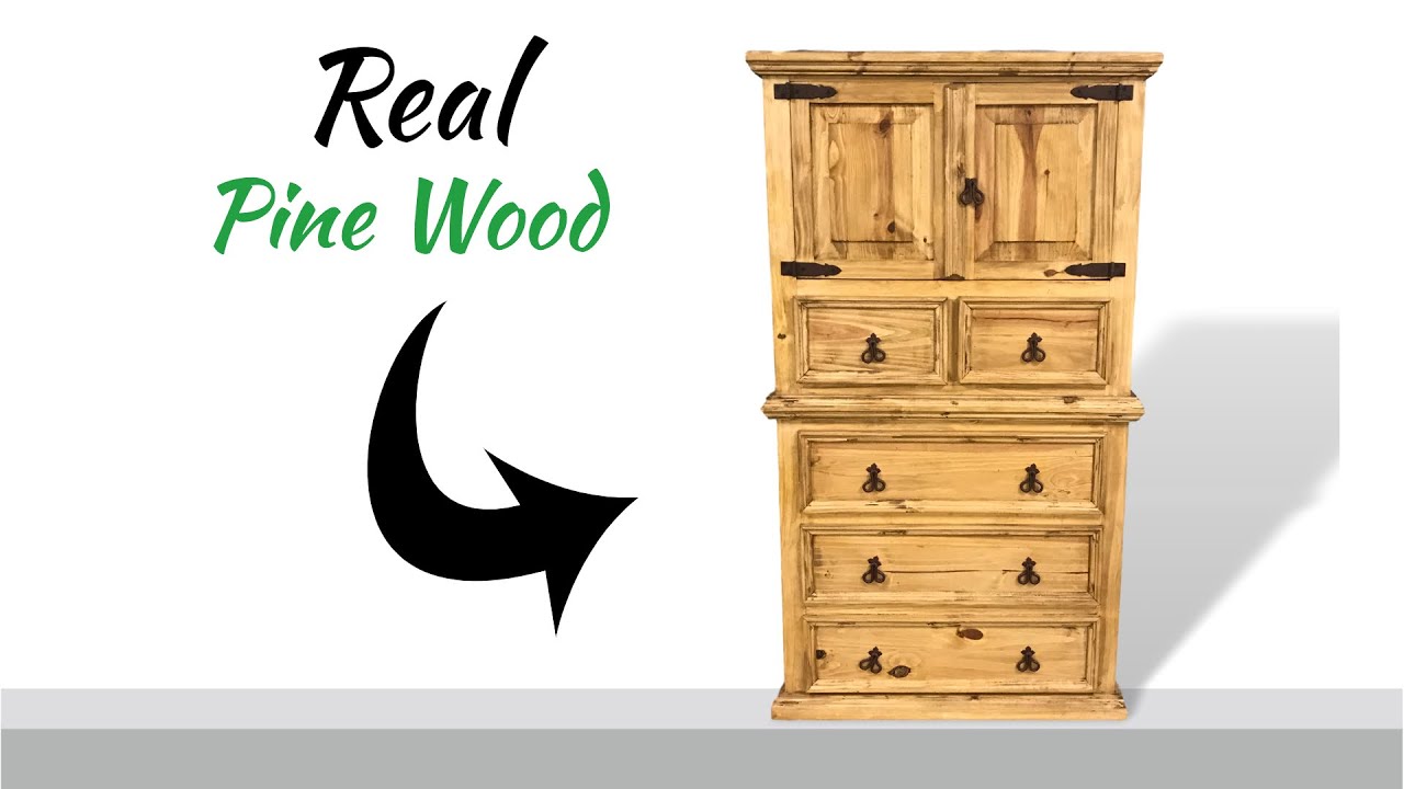 Rustic Pine chest of drawers | Rustic Furniture Outlet