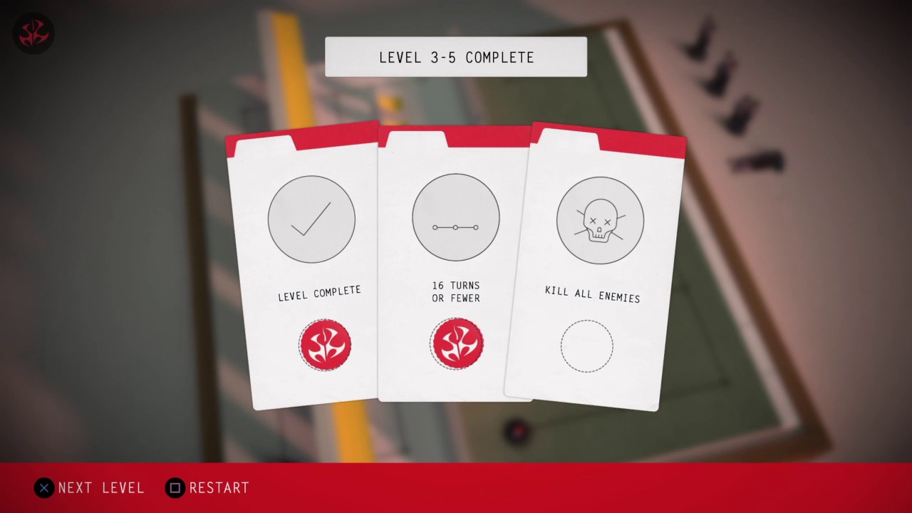 Hitman GO: Definitive Edition LEVEL 3-5 Walkthrough Silent Assassin trophy guide