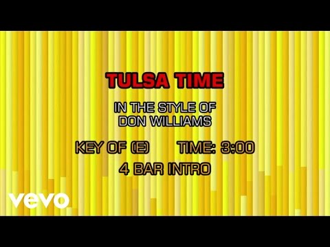Don Williams - Tulsa Time (Karaoke)