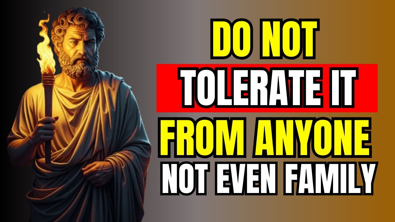 6 Unacceptable Actions that Should Not Be Tolerated – Stoic Mindset & Self-Respect – Stoicism