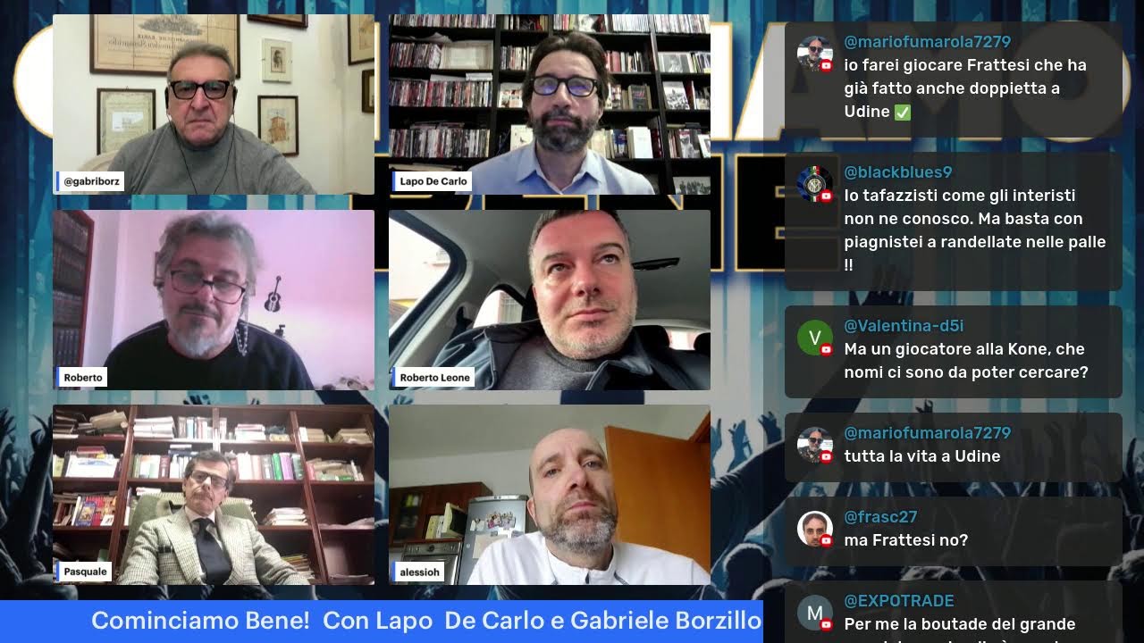 Nerazzurra social Live Stream