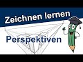 Perspektiven zeichnen lernen - Perspektivisches Zeichnen & Malen - Übungen zum Mitmachen | DrawTut