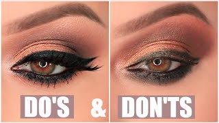 Datos EYESHADOW DO's & DON'Ts Noticias