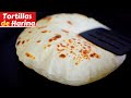 Con ÉSTA RECETA tus TORTILLAS SE INFLARÁN COMO un GLOBO! Dulce Hogar Recetas FLOUR TORTILLAS RECIPE