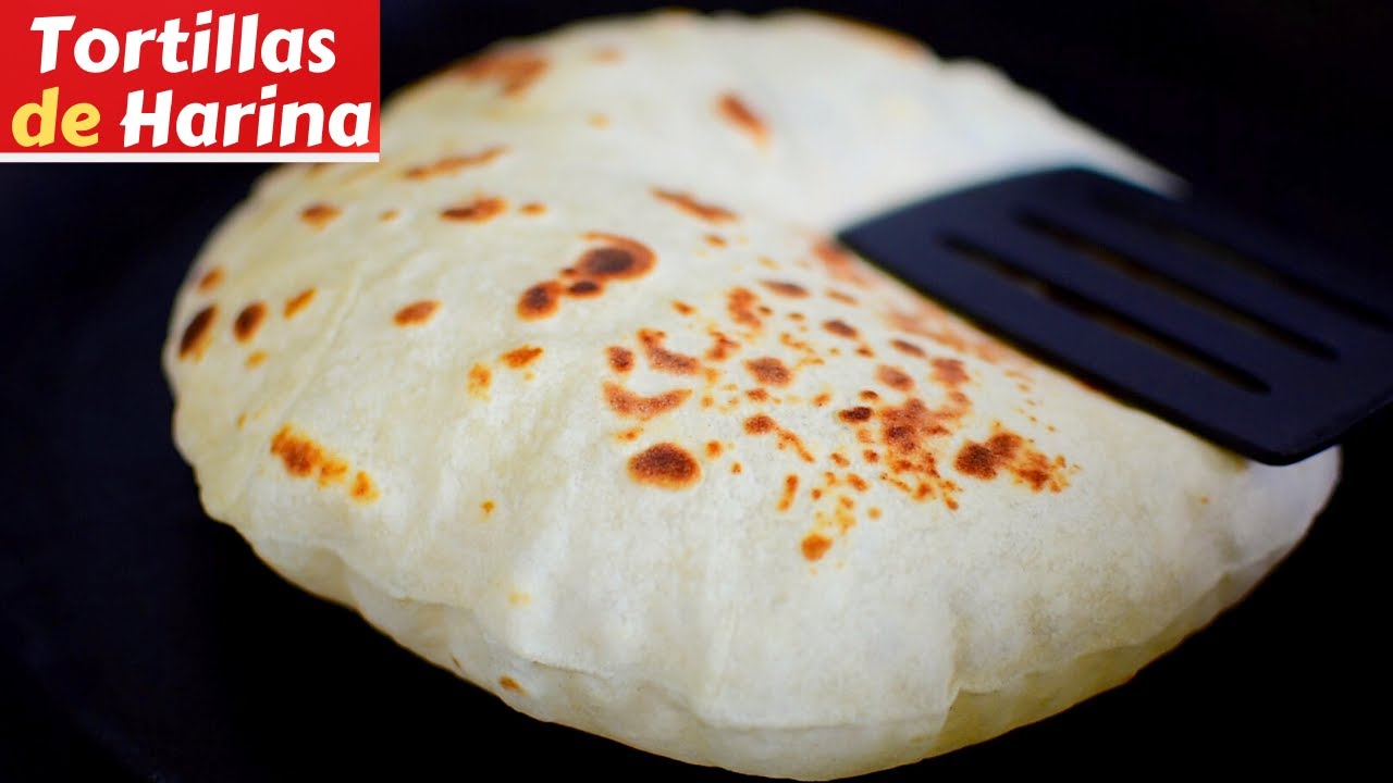 DELICIOSAS TORTILLAS de HARINA con MANTEQUILLA ESPONJADITAS y SÚPER  SUAVECITAS Dulce Hogar Recetas - YouTube