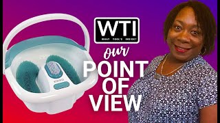 Our Point of View on HoMedics Bubble Spa Elite Footbaths From Amazon