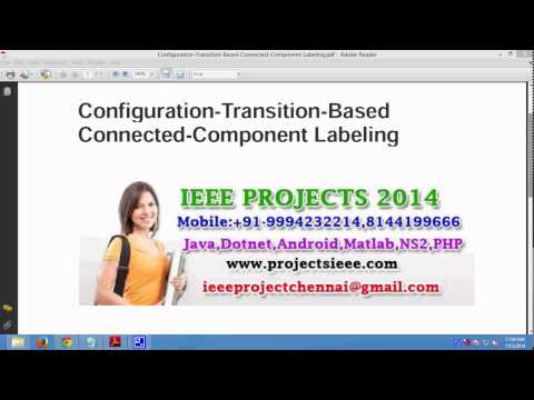 Configuration Transition Based Connected Component Labeling