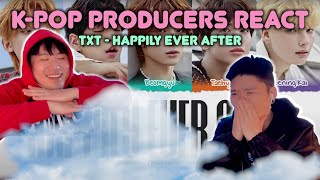 Musicians react & review ♡ TXT - Happily Ever After