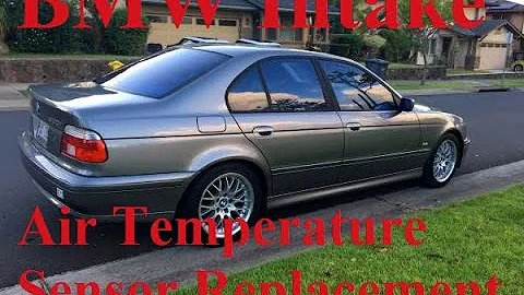 BMW intake air temperature sensor replacement