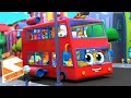 Rodas no ônibus | Canção infantil | Educação | Super Supremes Português | Cartoons | Canção Infantil