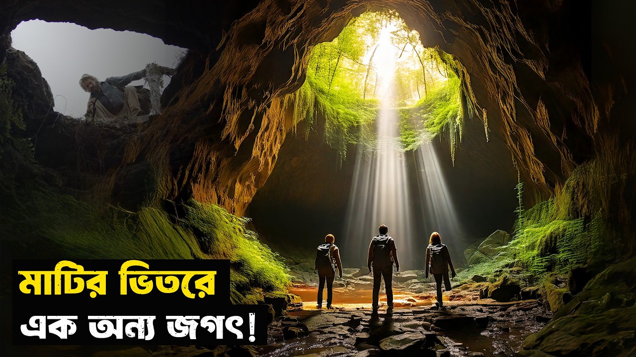 পৃথিবীর ভেতরে আরেক পৃথিবী | Time Trap | Sci-Fi | Movie Explained in Bangla | StoryBuzz