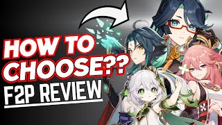 Who Should You Pull as F2P?! | Complete Analysis & Review of Xianyun vs Nahida vs Xiao vs Yae Miko!