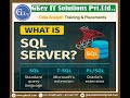 Question 1-What is SQL Server and Differences among SQL,T-SQL & PL-SQL