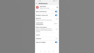 How to disable app notifications in Huawei