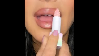 Hudabeauty Lip Balm | How to get super soft lips  | Hudabeauty Diamond Balm swatch screenshot 2