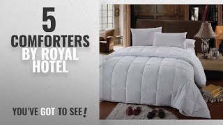 Top 10 Royal Hotel Comforters [2018]: Royal Hotel's King / California-King Size Down-Alternative