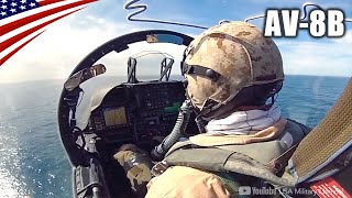 Cockpit View - Av-8B Harrier Ii's Amazing Vertical Take-Off & Landing