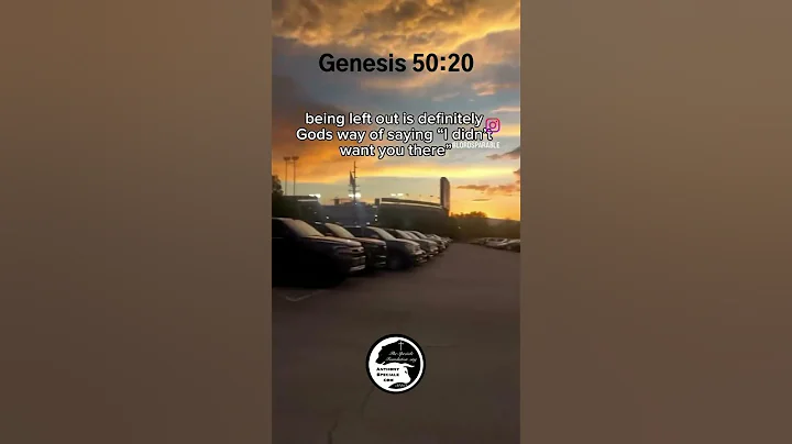 Genesis 50:20 "But as for you, ye thought evil against me; but God meant it unto good, ..."