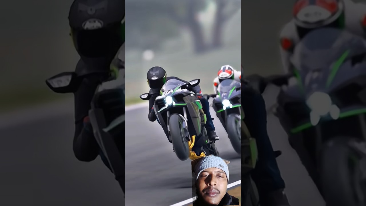 kawasaki Ninja H2🤟😈  road legal superfast bike 