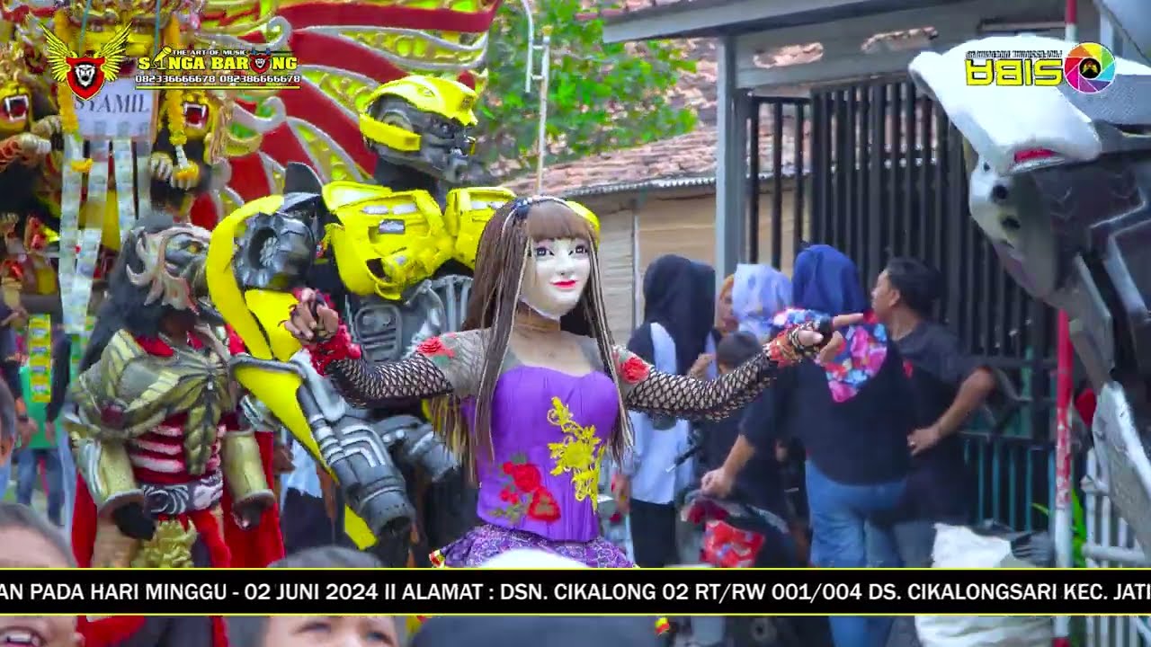 SINGA BARONG || SI KRIBO || VOC. YANTI || 02 - 06 - 2024 || CIKALONG - JATISARI KARAWANG