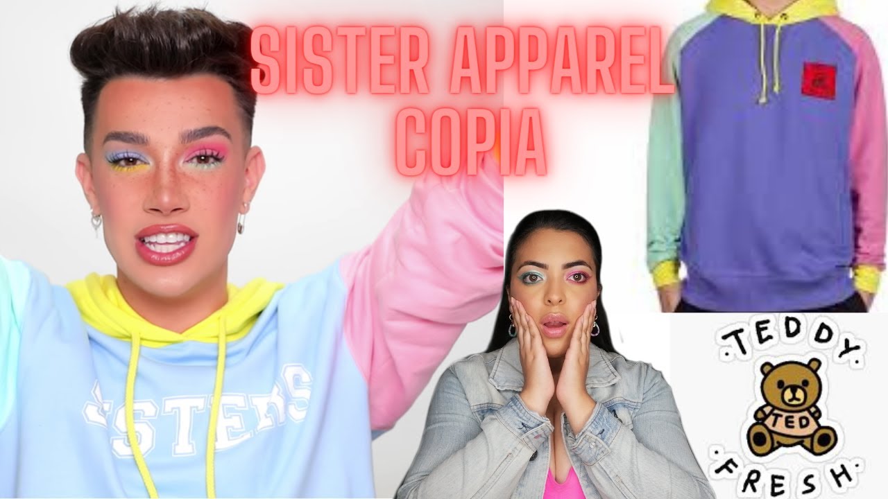 JAMES CHARLES COPIA LA MERCH DE TEDDY FRESH??? OMG!!! - YouTube