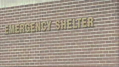 Homeless seek shelter from cold weather