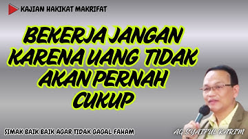 MELEPAS SEMUA KEMELEKATAN DUNIAWI #ngaji #makrifat #syaifulkarim #podcast #motivasi