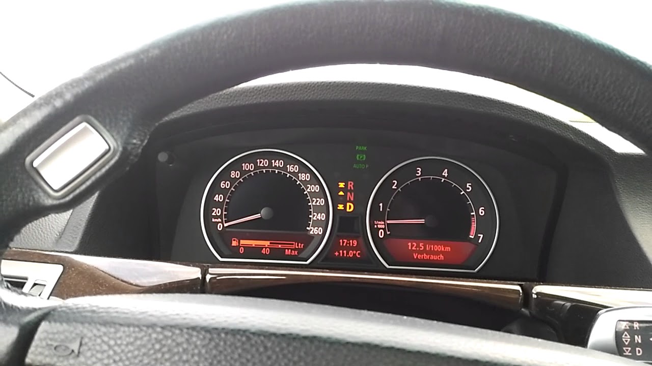 BMW 745i E65   0-140 km/h 'Launch Control'  Acceleration Beschleunigung