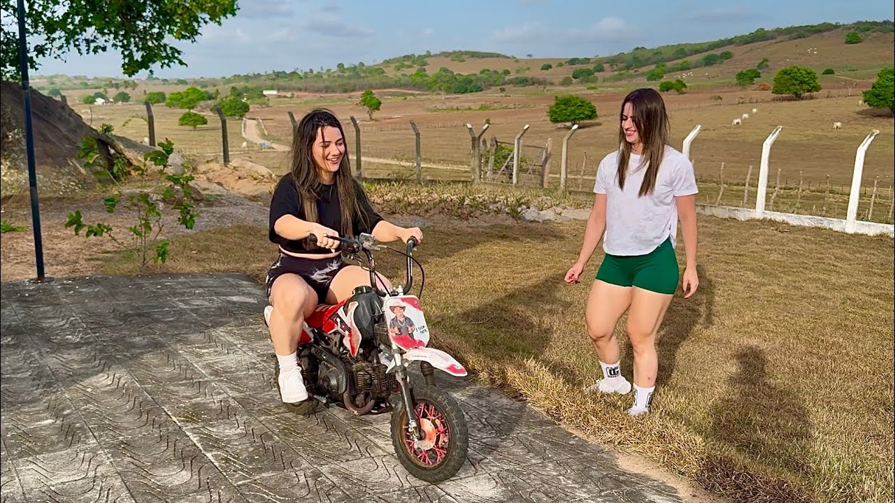 THAMIRES E AMIGA ACABAM COM A MINI MOTO DE PILILIU | THAMIRES THUANNY