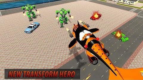 Robot Whale Attack: Orca Whale Transform Robot - Android Gameplay