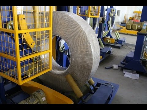 HDPE pipe packing machine and tube coil wrap