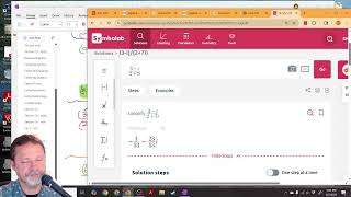 Using Symbolab to perform arithmetic on complex numbers