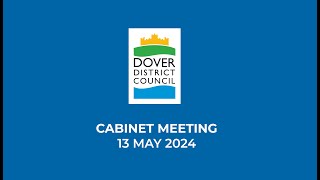 Cabinet Meeting 13 May 2024